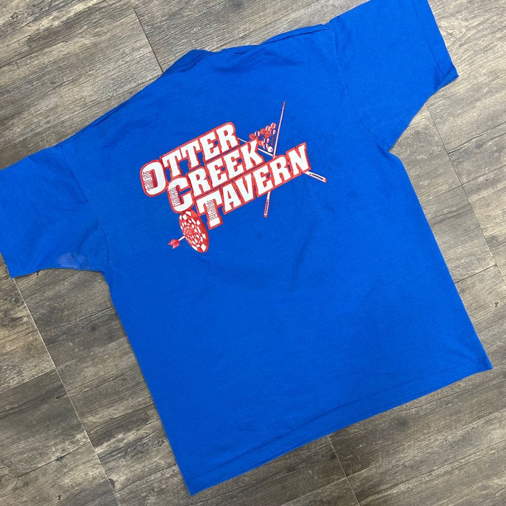 Vintage Otter Creek Tavern Tshirt Men Size‎ XL USA Made Single Stitch (441)